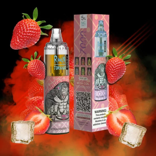 POD GORILLA  TORNADO 7000 : "STRAWBERRY ICE"