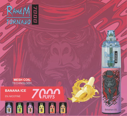 POD GORILLA  TORNADO 7000 :  "BANANA ICE"